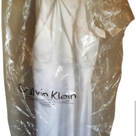 Calvin Klein Dresses & Skirts - Calvin Klein White Formal/ Wedding Dress